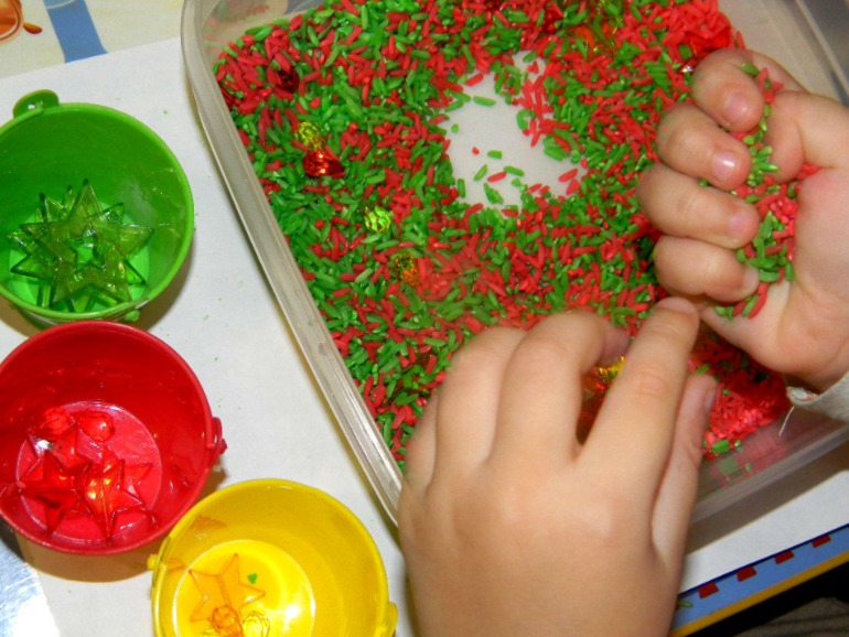 Цветной рис