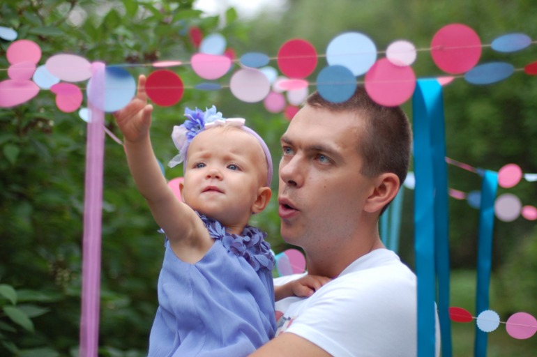 Mimi's first birthday