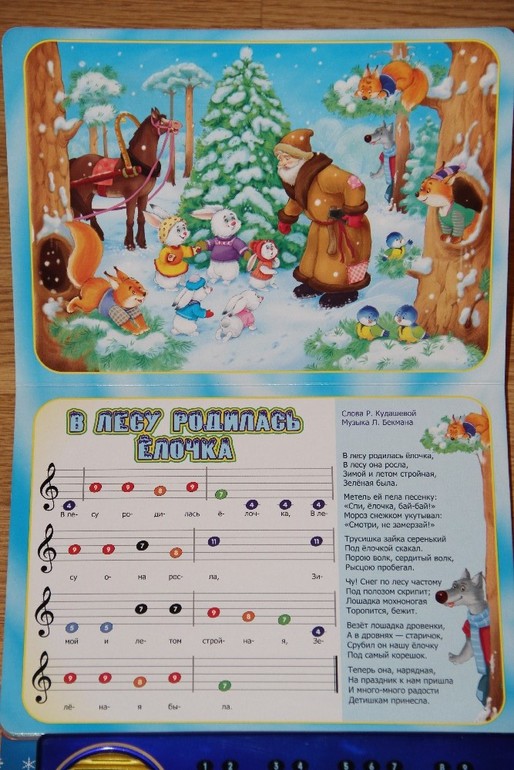 Новогодние музыкальные книги