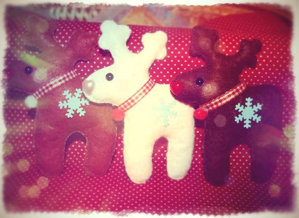 Новогодние олени