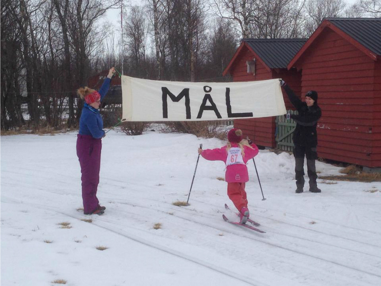 Настя в садике