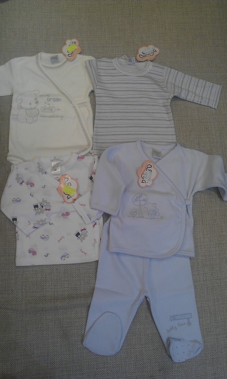 Первые вещички !