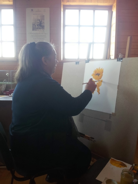 МК по акварели