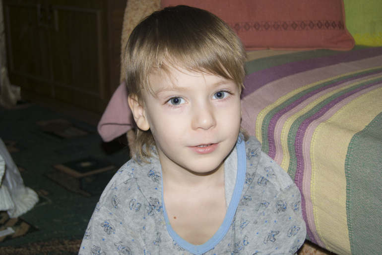 прическа для мальчика