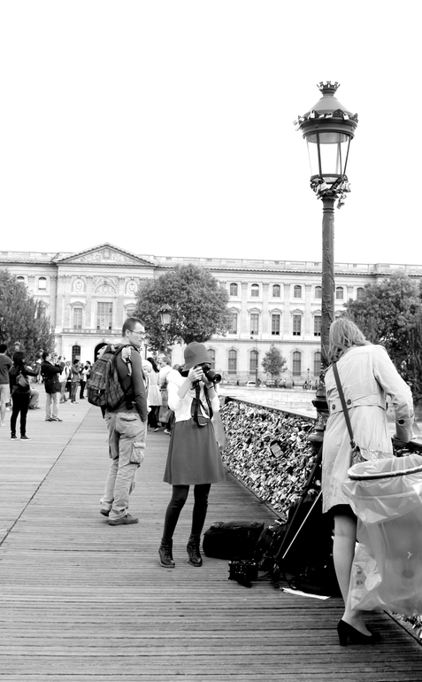 Ч/б. Париж - три.