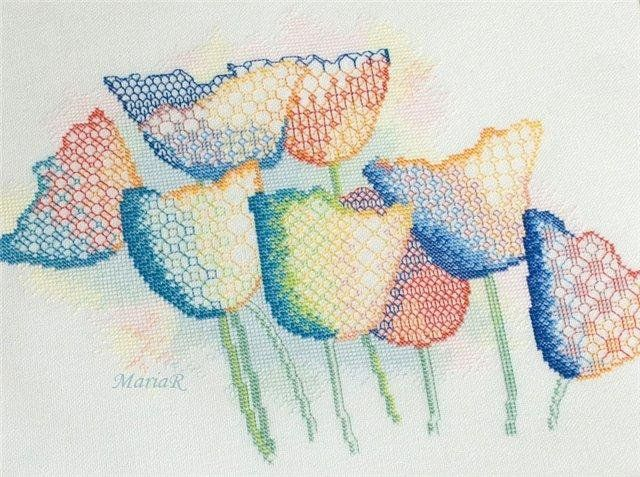 Запись в он-лайн вышивку работ в технике блэкворк