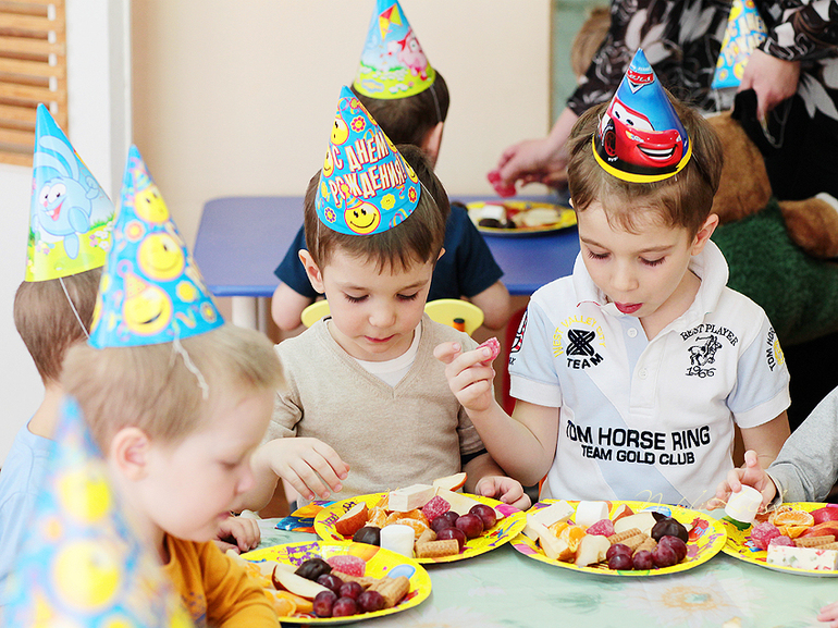 ДР Егора в детском саду