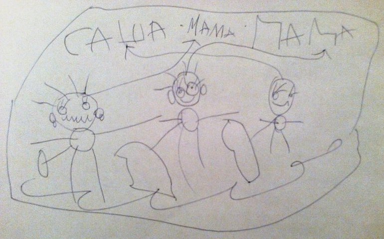 Мама, папа, я