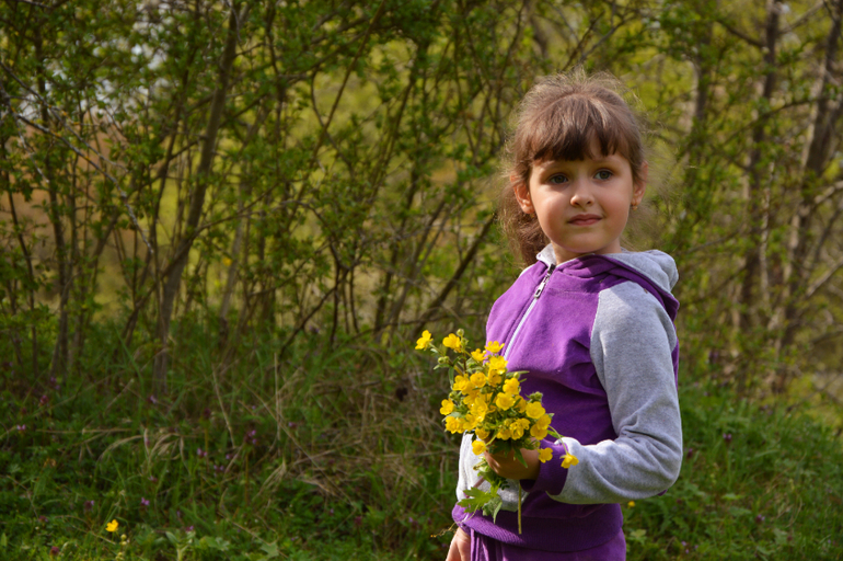 Хорошо у бабушки отдыхать.