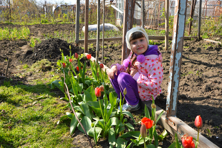 Хорошо у бабушки отдыхать.