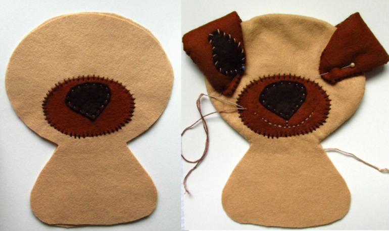 Шьем милого пёсика