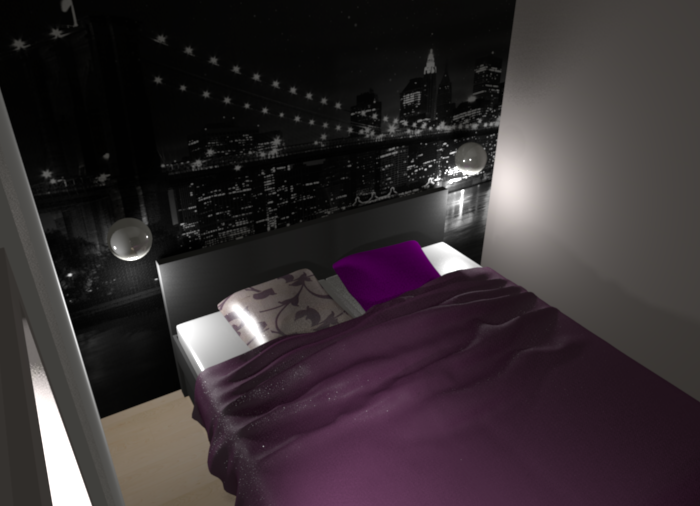 Однокомнатная квартира. Дизайн-проект.