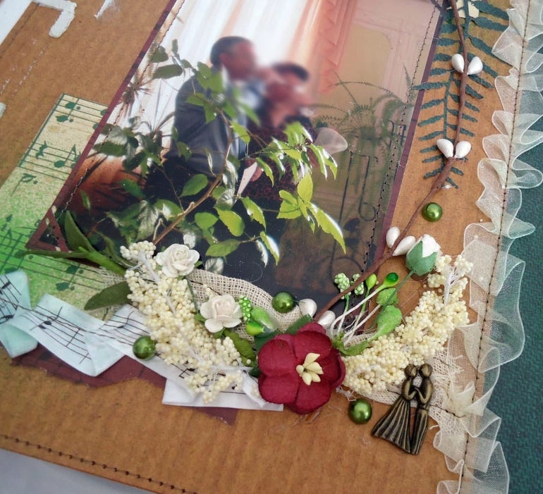 Альбом для сестры (роспись)