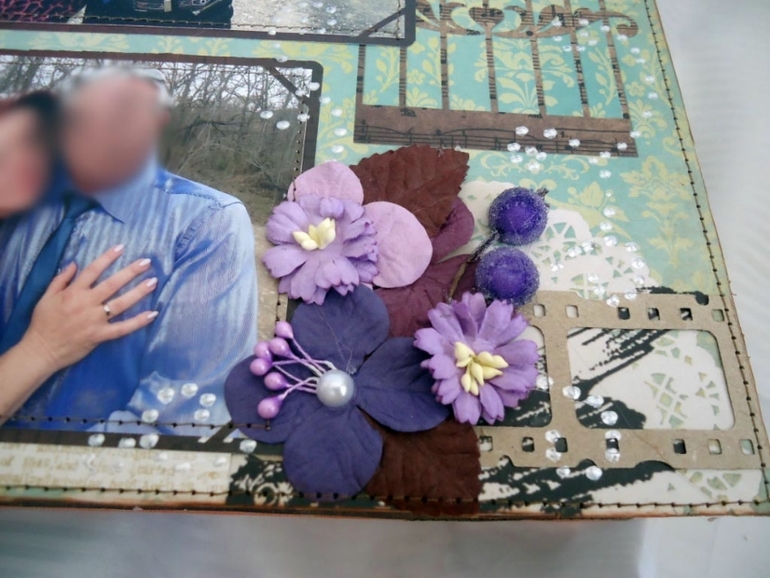 Альбом для сестры (роспись)