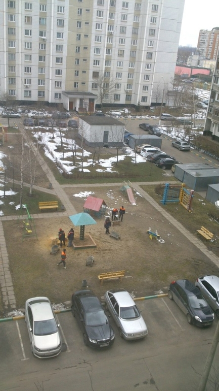 Перемены на площадки