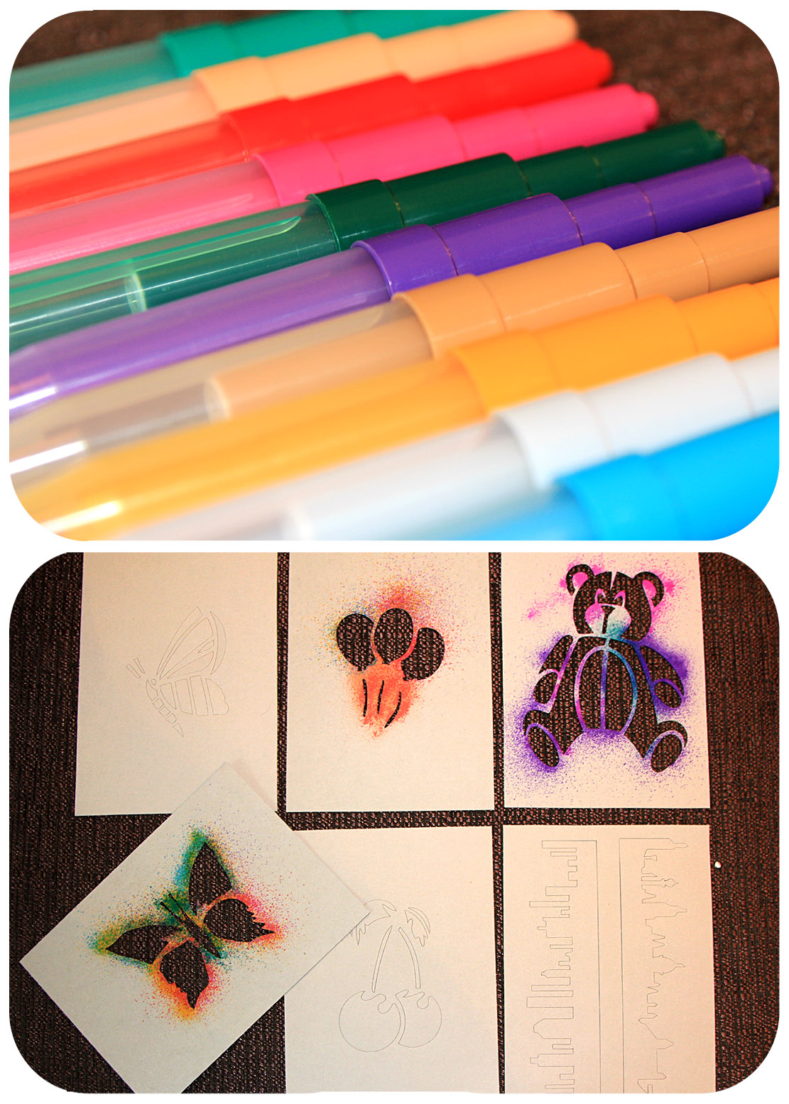 Воздушные фломастеры