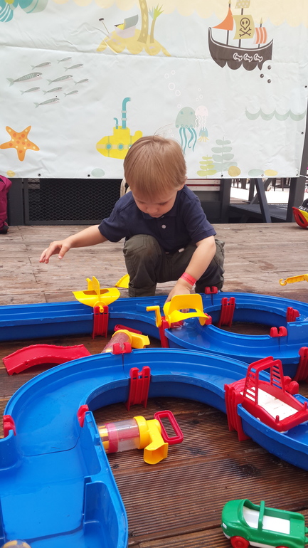 паровозия и аква-садик в парке Фили