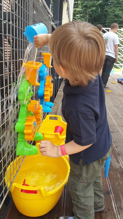 паровозия и аква-садик в парке Фили