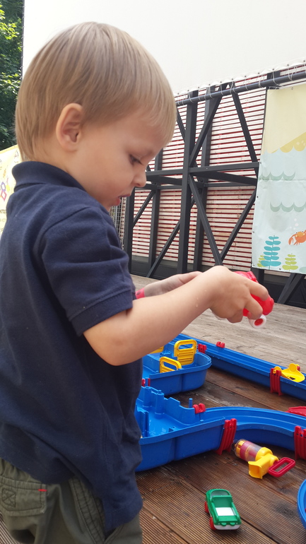 паровозия и аква-садик в парке Фили