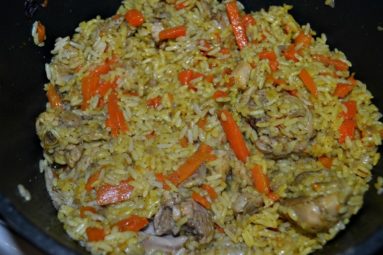 Плов из курицы...