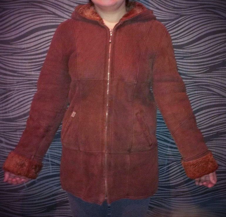 продам дубленку натуральную бу