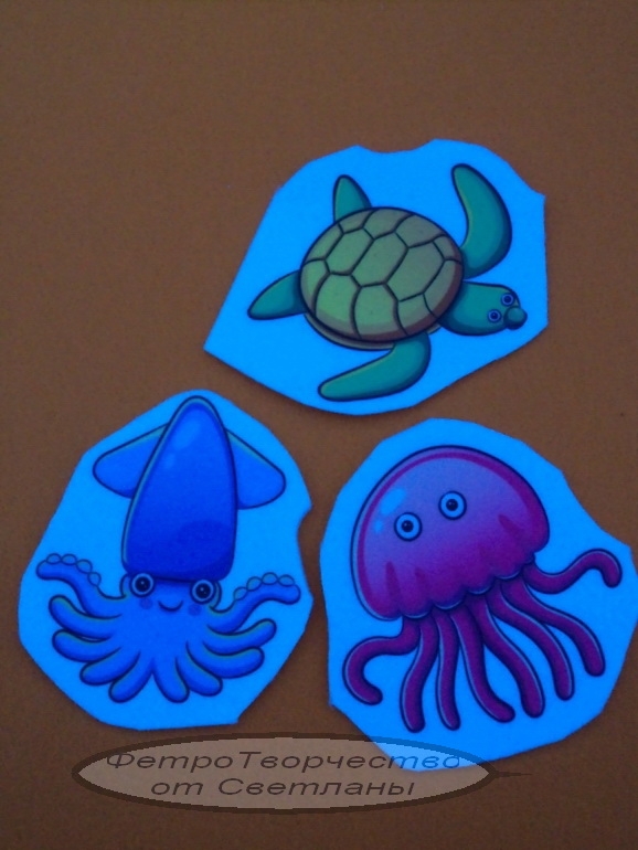 МК рыбалки из фетра.