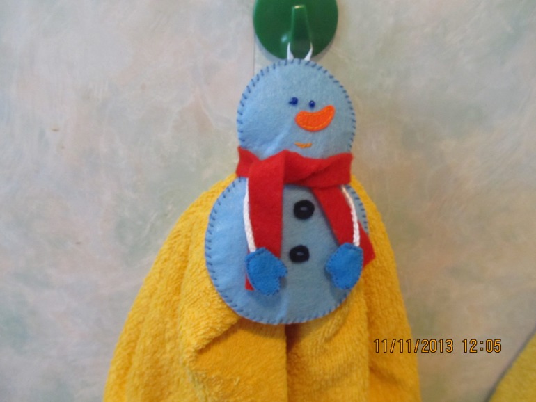 Подготовка к НГ. Держатель полотенца..