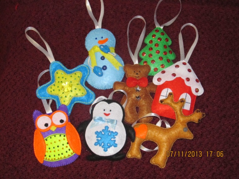 Подготовка к НГ. Новогодние игрушки.