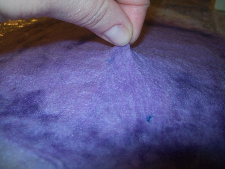 Шарф-сетка . Валяние для нечинающих