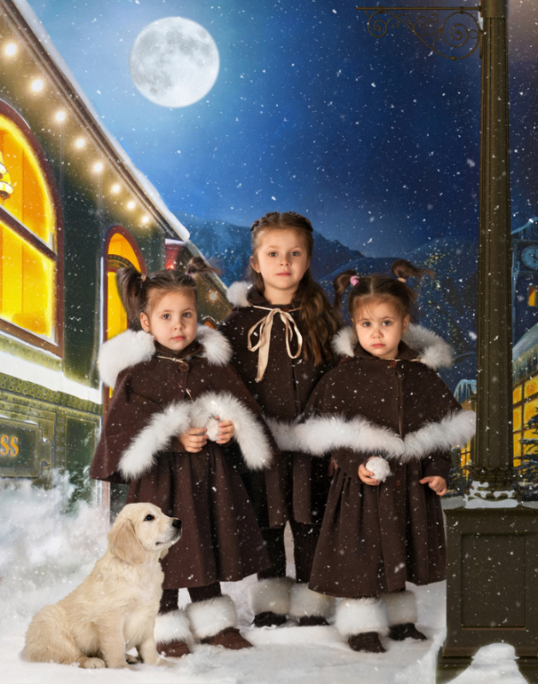 Фотограф в саду