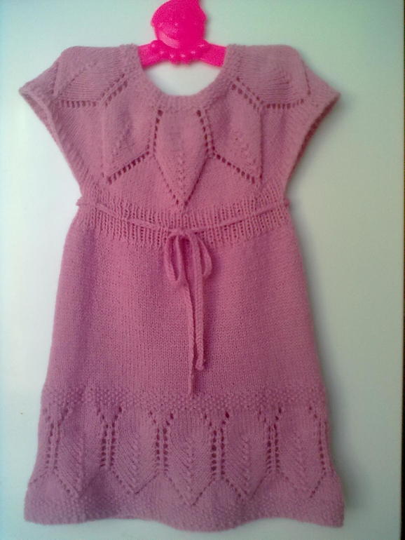 Платье-туника для доченьки.