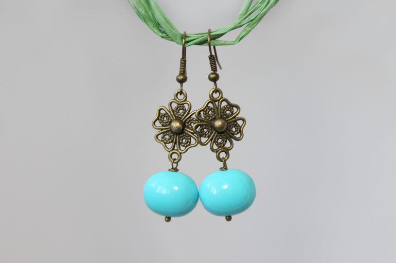 Новые серьги