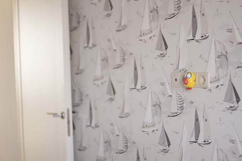 Детская в морском стиле)