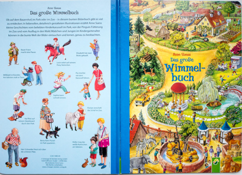 Wimmelbuch mania. Anne Suess. Ч.1