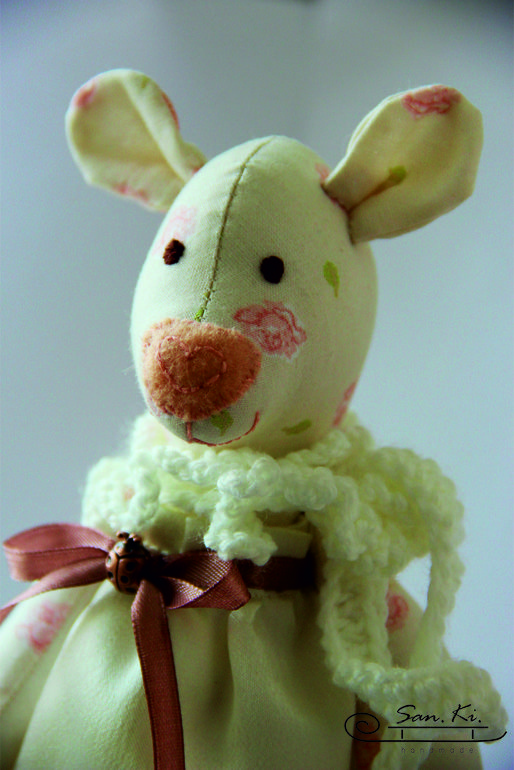 Мышка в розочку