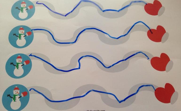 Подготовка руки к письму.