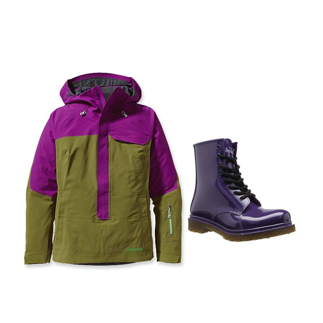 Защищаемся от непогоды цветом