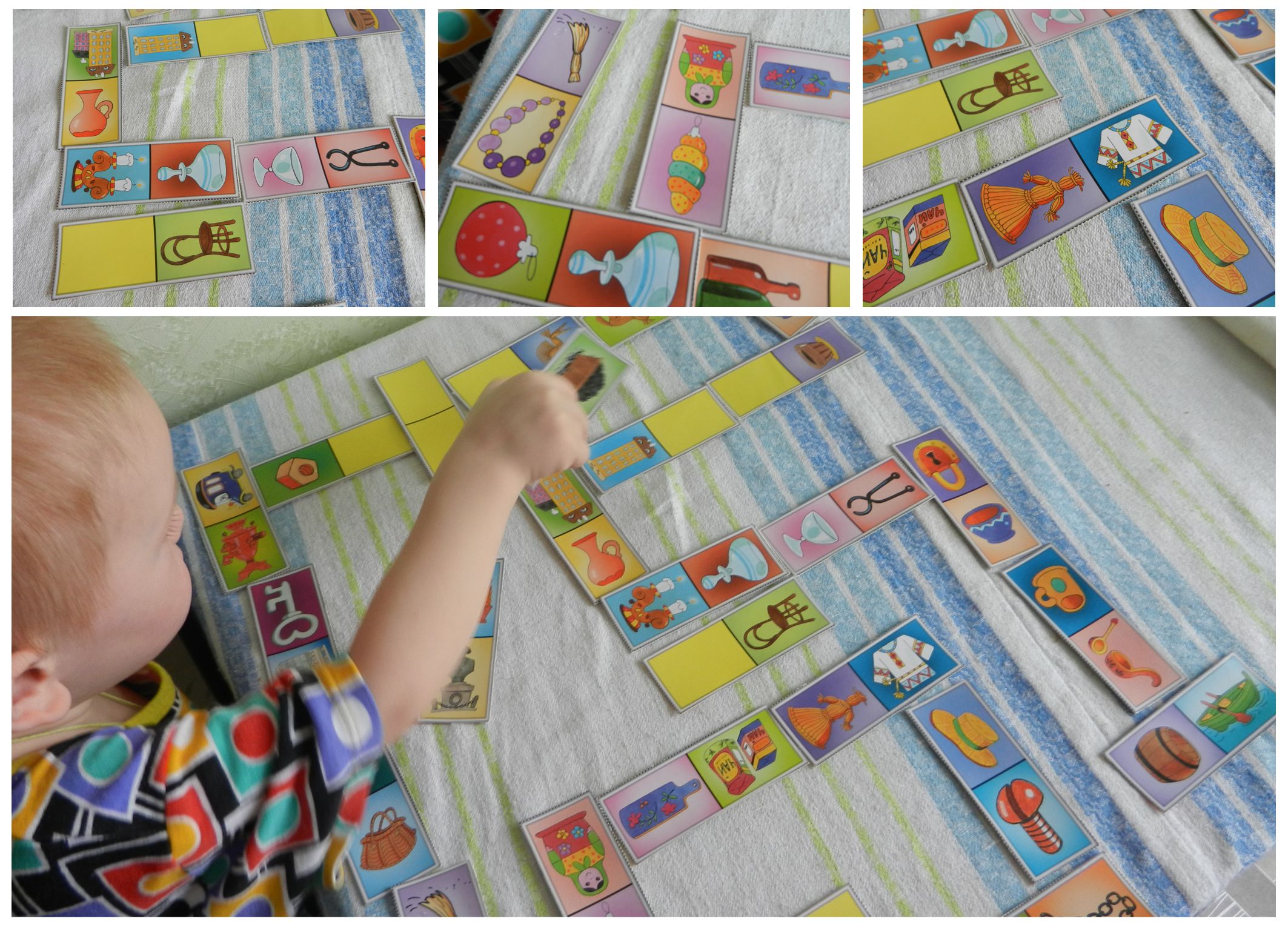 Домино Что из чего из Семи гномов