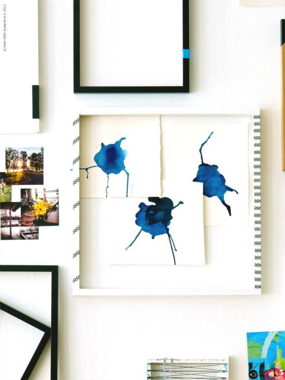 Рамки в интерьере