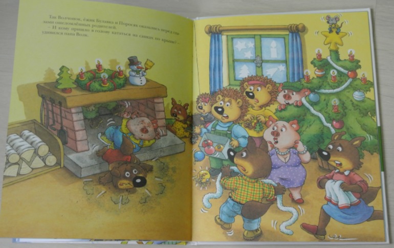 Зимние книги в нашем доме