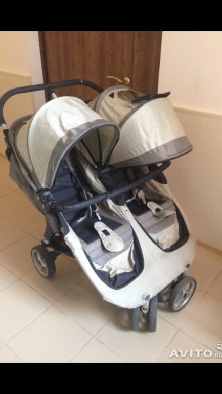 Продам коляску для двойни City mini double (Сити мини)