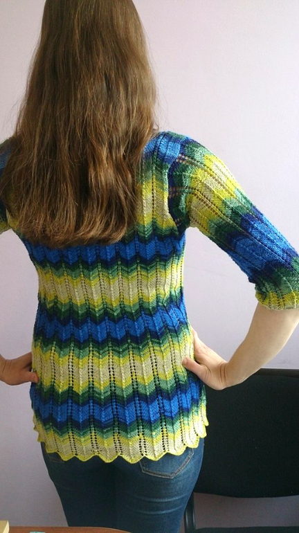 Яркий зигзаг