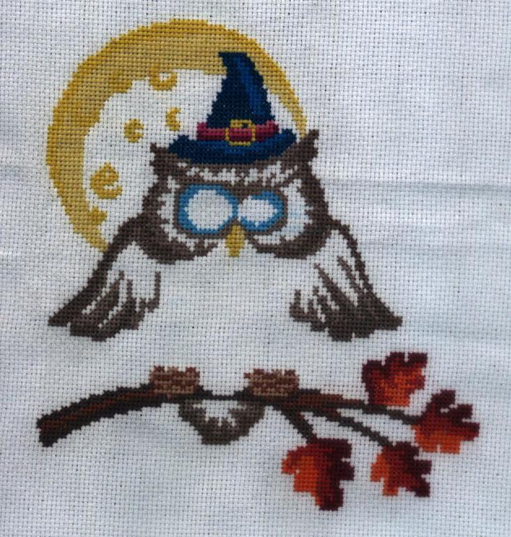 Вышивка к Хэллоуину!!