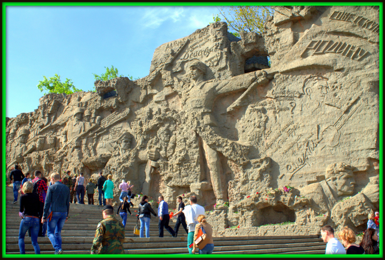 День Победы в моем Волгограде!!! С праздником ВСЕХ!!!!