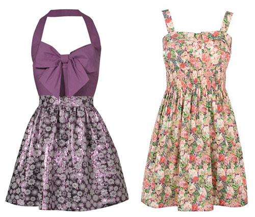 А вам нравятся платья в мелкий цветочек?