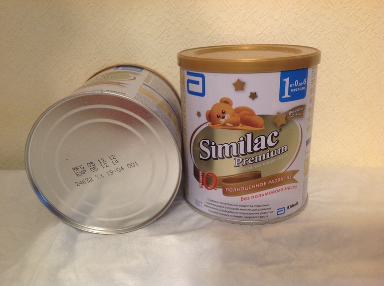 Продам Similac Premium 1 (симилак премиум 1) 400 гр. 2 банки за 500 рублей