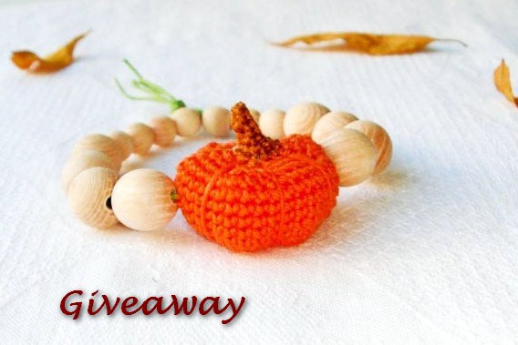 Розыгрыш вкусняшки-симпотяшки! Зубное кольцо с тыквой