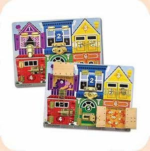 Доска с замочками Melissa&Dog;