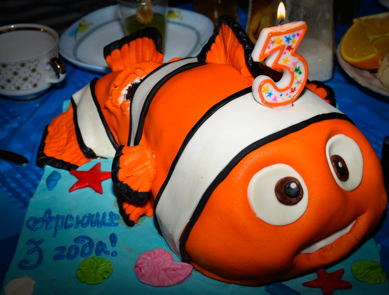 Вечеринка НЕМО или 3-х летие Арсюши*****