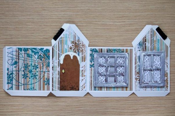 НОВОГОДНИЙ ДОМИК ШКАТУЛКА